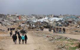 نازحون في غزة