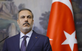 "الحكومة الإسرائيلية لا تريد السلام وتسعى لمحو الشعب الفلسطيني من أرضه، وغزة ستبقى للفلسطينيين"  هاكان فيدان، وزير الخارجية التركي