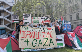 مطالبات بإسقاط تهم الإرهاب عن طالبة داعمة لفلسطين بلندن