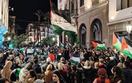 وقفة تضامنية في المغرب نصرًة لفلسطين ولبنان ودعمًا للسودان