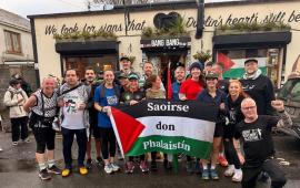 لجمع التبرعات لعزة  ..نشطاء في دبلن ينظمون فعالية ركض تضامنية