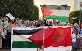 مظاهرات مغربية دعمًا لـ"أسطول الصمود" وتنديدًا بالإبادة