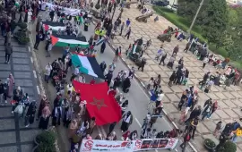 "نرفض الإبادة والتطبيع" ..مسيرات ليلية في المغرب تطالب بإنهاء الحصار على غزة