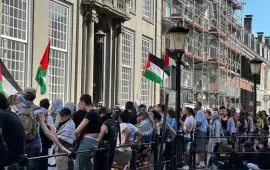 "اسحبوا الاستثمارات" احتجاج طلابي مؤيد لفلسطين يحتل مبنى جامعة أوتريخت