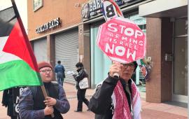 ساو باولو تتضامن مع غزة ..احتجاج ضد تواطؤ عضو الكونغرس غريغوري ميك بالإبادة