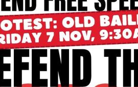 دافعوا عن طالبتَي SOAS2  الجمعة 7 نوفمبر  أمام محكمة أولد بيلي في لندن  الساعة 9:30 صباحًا