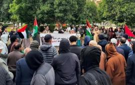 وقفة احتجاجية في المغرب رفضًا لاستمرار العدوان الصهيوني على غزة