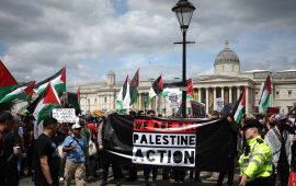 بريطانيا تعتقل عشرات المحتجين الداعمين لحركة فلسطين