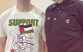 فرقة “نيكاب” تدعم نشطاء حركة فلسطين المضربين عن الطعام