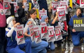 "ممرضون من أجل فلسطين” يطالبون النقابة الملكية بانهاء استثماراتها مع شركات متواطئة