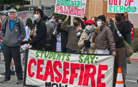 تزود الاحتلال بالوقود اعتصام أسبوعي في كاليفورنيا يدعو لمقاطعة شركة "شيفرون"