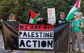 يسلح كيان الاحتلال نشطاء يغلقون موقعًا لشركة "إلبيت" في بريستول