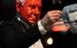 احتجاج خارج عشاء جائزة نوبل تنديدًا بدعم أوروبا للاحتلال