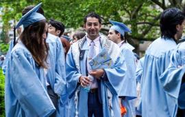 "لقد فشلوا في إسكاتي" الطالب الفلسطيني محسن مهداوي يعود إلى جامعة كولومبيا