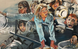 فنانون بريطانيون يدعمون فلسطين بمعرض "جيرنيكا إلى غزة"