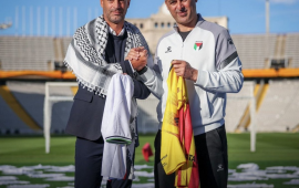 مدرب كاتالونيا:التضامن مع الفلسطينيين قبل نتيجة المباراة