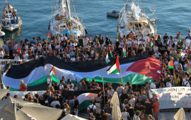 أسطول الصمود العالمي: غزة بوصلتنا ونمضي معًا نحو العدل والسيادة والتحرير