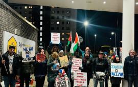 أول نشاط لها بعام2026 ..احتجاج في مدينة "تامسايد" البريطانية دعمًا للقضية الفلسطينية