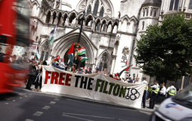 منظمات جنوب أفريقية تطالب بالإفراج عن مضربي “حركة فلسطين”