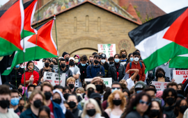طلاب من جامعة ستانفورد يواجهون المحاكمة بعد احتجاج مؤيد لفلسطين