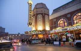 !زار معسكرات الاحتلال مظاهرة أمام "باراماونت"رفضًا لاستضافة "جيري ساينفيلد"