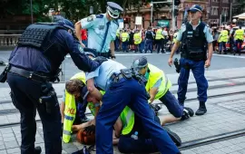 في نيو ساوث ويلز.. تحقيق في سوء سلوك الشرطة بعد احتجاج ضد زيارة رئيس الاحتلال