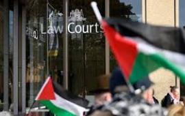 احتجاجات أمام محكمة ملكية ببريطانيا وأمام البرلمان الأسترالي...احتجاجات أمام مطعم "ميزنون" في لندن ومتجر "كارفور" في برشلونة