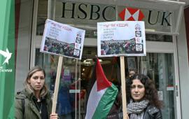 يستثمر في آلة الإبادة .. استهداف بنك "HDBC” في بريطانية