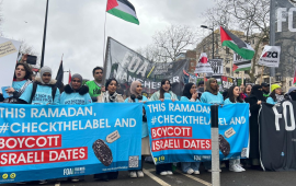 “تحقق من الملصق”..  دعوة لمقاطعة التمور الإسرائيلية خلال شهر رمضان