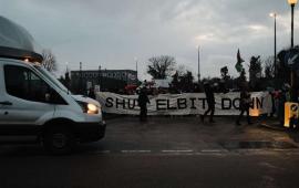 يساهم بتسليح الاحتلال ... نشطاء يغلقون مدخل مصنع "إنسترو بريسيجن" في كينت