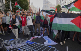 احتجاجات طلابية بإيطاليا تطالب باستبعاد الاحتلال من الألعاب الأولمبية