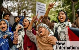 مسيرة حاشدة في الهند دعمًا لغزة وإيران