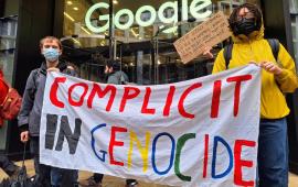 الكشف عن تسليم “غوغل” بيانات الطلاب المتضامنين لإدارة الهجرة الأمريكية