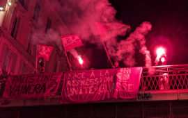 احتجاجات فرنسية ضد تجريم التضامن مع فلسطين