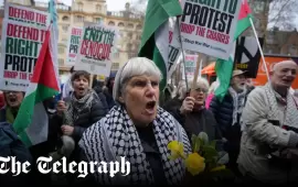 لتنظيم مظاهرات تضامنية ببريطانيا  حملة التضامن مع فلسطين تجمع 3 ملايين جنيه