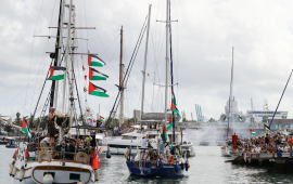 “كن صوتًا وفعلًا لأجل غزة”..  دعوة جزائرية للانضمام إلى أسطول الصمود العالمي