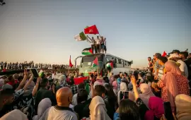 بمشاركة أكثر من 1000 متطوع  قافلة "الصمود" تعلن عن موعد انطلاقها نحو غزة