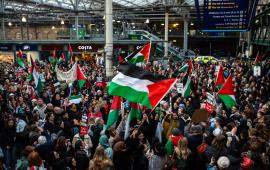 “الخضر الاسكتلندي” يتعهد بفرض مقاطعة شاملة على الاحتلال