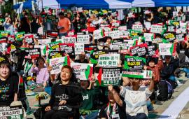 ترحيب واسع بانتقاد رئيس كوريا الجنوبية لجرائم الاحتلال