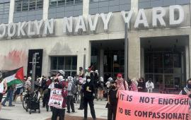 منها التاد والباتريوت.. مظاهرة في نيويورك ضدّ شركة تصنيع أسلحة إسرائيلية