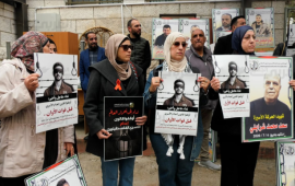 احتجاجات فلسطينية تندد بقانون إعدام الأسرى الفلسطينيين