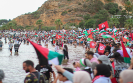 ندوة صحفية تونسية لدعم نشطاء أسطول الصمود الموقوفين