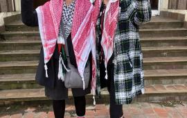 انتصار ميداني.. إسقاط التهم عن ناشطتين من حركة فلسطين