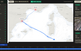 إطلاق موقع لتتبع مسار سفن أسطول الصمود