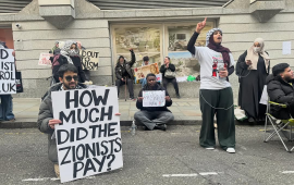 احتجاجات داعمة للطبيبة المتضامنة “رحمة عدوان” بعد اعتقالها