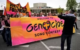 بعد انسحابها من "يوروفيجن"  سلوفينيا تخصص بثًا لدعم القضية الفلسطينية