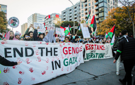 بحجة استنزاف الطاقة!  شرطة كندا توقف دعم المسيرات الأسبوعية المؤيدة لفلسطين