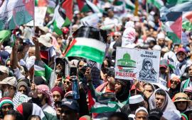 وقفة تضامنية مع إيران ولبنان وفلسطين بجنوب أفريقيا