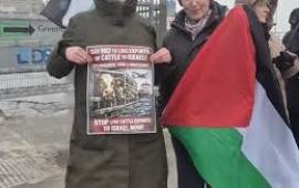 وقفة احتجاجية في أيرلندا تنديدًا بتصدير ماشية إلى إسرائيل