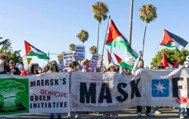 حملة إلكترونية للضغط على شركة "ميرسك" لوقف تواطؤها مع الاحتلال